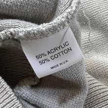 Load image into Gallery viewer, Vintage DANIEL GRAHAM Grandad Patterned Acrylic Cotton Knit Sweater Jumper