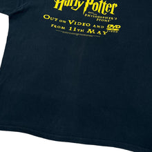Load image into Gallery viewer, Early 00's HARRY POTTER & THE PHILOSOPHER'S STONE Video DVD Movie Promo Graphic T-Shirt