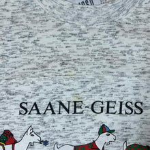 Load image into Gallery viewer, Vintage 90's WELCOME TO SAANEN Switzerland Souvenir Goat Cartoon Graphic Sweatshirt