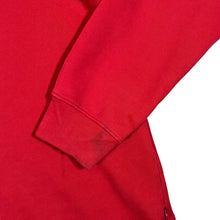 Load image into Gallery viewer, LEVI'S Classic White Tab Logo Spellout Red Crewneck Sweatshirt