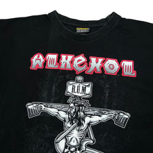 Load image into Gallery viewer, ALKEHOL ORIGINAL "R.U.M." Christ Parody Cartoon Spellout Graphic T-Shirt