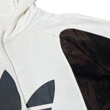 Load image into Gallery viewer, ADIDAS Classic Colour Block Big Logo Spellout Graphic Tie Dye Pullover Hoodie