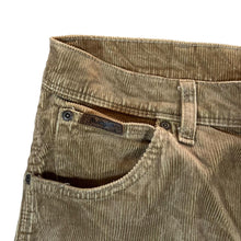 Load image into Gallery viewer, WRANGLER "Texas Stretch" Classic Brown Corduroy Cord Straight Leg Trousers