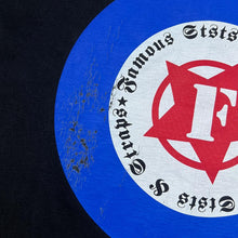 Load image into Gallery viewer, FAMOUS STARS & STRAPS Bullseye Logo Skater Graphic T-Shirt