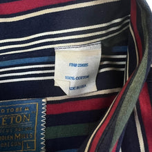 Load image into Gallery viewer, Vintage Pendleton Made In USA Multi Striped Short Sleeve Button-Up Cotton Shirt