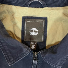 Load image into Gallery viewer, Early 00's TIMBERLAND Classic Faded Black Cotton Zip Bomber Jacket