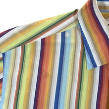 Load image into Gallery viewer, GANT Long Beach Poplin Regular Fit Rainbow Striped Long Sleeve Cotton Dress Shirt
