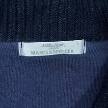 Load image into Gallery viewer, Vintage St Michael Marks & Spencer Cable Knit Collared Sweater Jumper