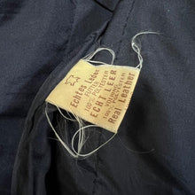 Load image into Gallery viewer, Vintage NOBLE COLLECTION Classic Genuine Real Black Leather Zip Bomber Jacket