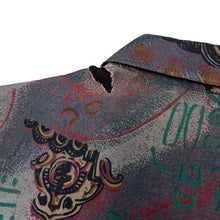 Load image into Gallery viewer, Vintage 90's HAMBURG Crazy Abstract Patterned Long Sleeve Polyester Shirt