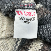 Load image into Gallery viewer, Vintage 90's INVICTA Grandad Striped Patterned Acrylic Knit Sweater Jumper