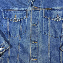 Load image into Gallery viewer, Vintage MAC SPORT Classic Blue Denim Distressed Trucker Jacket