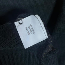 Load image into Gallery viewer, Vintage XL MANSIZE Grandad Patterned Acrylic Wool Knit Button Cardigan Sweater