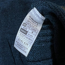 Load image into Gallery viewer, Vintage ST MICHAEL Marks & Spencer Grandad Patterned Acrylic Wool Knit Sweater Jumper