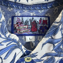 Load image into Gallery viewer, Vintage 90's ATELIER PROVINCAL Floral Paisley Pearl Snap Western Cowboy Long Sleeve Shirt