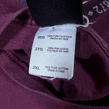 Load image into Gallery viewer, Vintage Prairie Mountain "Yellowstone National Park" Souvenir Burgundy Cotton T-Shirt