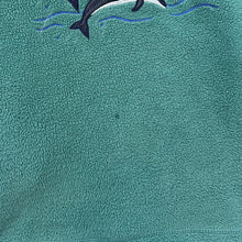 Load image into Gallery viewer, Vintage 90's SHIRE CLASSICS Embroidered Dolphin Nature 1/4 Zip Pullover Fleece Sweatshirt