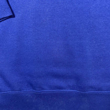 Load image into Gallery viewer, Vintage Compliments Embroidered Centre Motif Blue Collared Sweatshirt