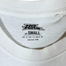 Load image into Gallery viewer, NO FEAR "If It Were Just About Attitude" Skater Logo Spellout Graphic T-Shirt