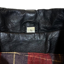 Load image into Gallery viewer, Vintage 90's Classic Basic Genuine Real Black Leather Zip Bomber Jacket