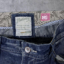 Load image into Gallery viewer, Mantaray Classic Distressed Effect Blue Denim Straight Leg Jeans