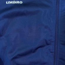 Load image into Gallery viewer, Early 00's UMBRO Embroidered Mini Logo Tape Trim Tracksuit Jacket