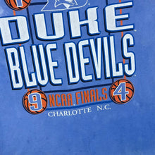 Load image into Gallery viewer, Vintage NCAA (1994) DUKE BLUE DEVILS Basketball College Graphic Single Stitch T-Shirt