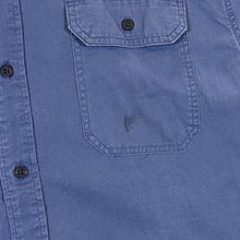 Load image into Gallery viewer, WRANGLER "Flex For Comfort" Classic Blue Short Sleeve Cotton Shirt