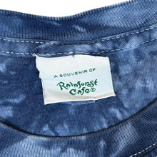 Load image into Gallery viewer, Early 00's Rainforest Cafe "Galveston Island" Animal Souvenir Graphic Tie Dye T-Shirt