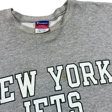 Load image into Gallery viewer, Early 00's Champion NFL NEW YORK JETS Football Spellout Graphic Crewneck Sweatshirt
