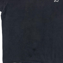Load image into Gallery viewer, Vintage 90's HANES Embroidered Mini Logo Black Single Stitch T-Shirt