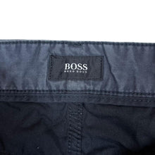 Load image into Gallery viewer, BOSS HUGO BOSS Classic Faded Navy Straight Leg Cotton Trousers