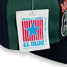 Load image into Gallery viewer, Deadstock Vintage Drew Pearson (1992) NCAA MIAMI HURRICANES Colour Block Embroidered Baseball Cap