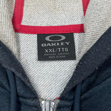Load image into Gallery viewer, Early 00's OAKLEY y2k Colour Block Striped Skater Full Zip Hoodie