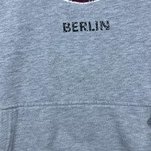Load image into Gallery viewer, Hard Rock Cafe "Berlin" Distressed Style Souvenir Graphic Grey Hoodie