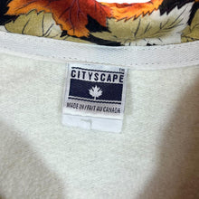 Load image into Gallery viewer, Vintage 90's THE BUTCHART GARDENS "Victoria" Embroidered Floral Patterned Collared Sweatshirt