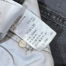 Load image into Gallery viewer, LEVI'S 501 Classic Washed Black Denim Straight Leg Jeans