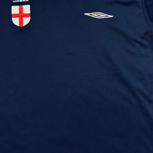 Load image into Gallery viewer, Early 00's UMBRO ENGLAND Football Embroidered Emblem Reversible Football Shirt Jersey
