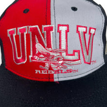 Load image into Gallery viewer, Deadstock Vintage 90's Magic by Bee NCAA UNLV REBELS Embroidered Baseball Cap