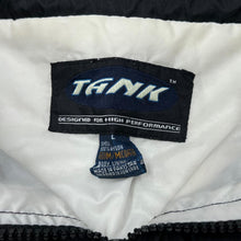 Load image into Gallery viewer, Vintage 90's Tank NCAA NEBRASKA HUSKERS College Embroidered Logo Spellout Colour Block Windbreaker Track Jacket