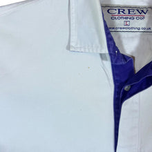 Load image into Gallery viewer, CREW CLOTHING CO. Classic Colour Block Cotton Long Sleeve Deck Polo Shirt