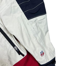 Load image into Gallery viewer, TOMMY HILFIGER "USA" Snowboarding Colour Block Ski Windbreaker Hooded Cagoule Jacket