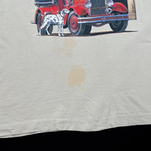 Load image into Gallery viewer, Vintage 90’s FIRE DEPARTMENT Fire Fighter Souvenir Graphic Single Stitch T-Shirt