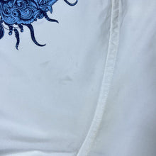 Load image into Gallery viewer, Early 00's Trespass Goth Y2K Tribal Patterned White Polyester Shirt