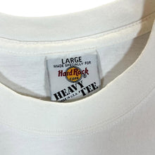 Load image into Gallery viewer, Vintage 90's HARD ROCK CAFE "Dallas" Souvenir Logo Spellout Graphic White T-Shirt