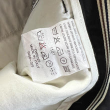 Load image into Gallery viewer, AQUASCUTUM LONDON Classic Black Made In Italy Cotton Straight Leg Trousers