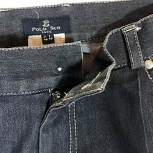 Load image into Gallery viewer, Vintage POLO SUR BASIC Classic Dark Grey Black Cotton Polyester Trousers Jeans