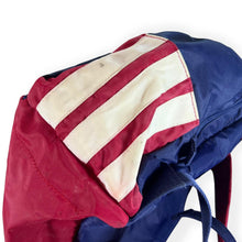 Load image into Gallery viewer, Early 00's Adidas Blue Red White Three Stripe Rucksack Backpack Bag
