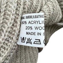 Load image into Gallery viewer, Vintage 80's DEES CASUALS Dunn & Co Suede Leather Patch Acrylic Wool Knit Sweater Jumper