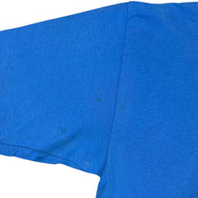 Load image into Gallery viewer, Vintage FRUIT OF THE LOOM Classic Mini Logo Graphic Blue Single Stitch T-Shirt